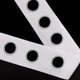 40mm Plastic Curtain Eyelets With Curtain Tape